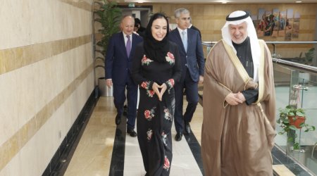 Leyla Əliyeva Ər-Riyadda: Heydər Əliyev Fondu ilə Səudiyyə Ərəbistanı arasında layihələr müzakirə olundu - FOTO