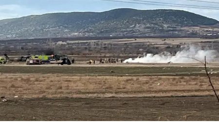 Türkiyədə hərbi helikopter qəzaya uğradı: Bir general-mayor, dörd əsgər şəhid oldu - VİDEO