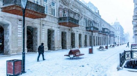 Hava kəskin dəyişir: Qar yağacaq, yollar buz bağlayacaq – XƏBƏRDARLIQ