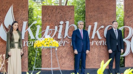 Leyla Əliyeva Kiqali Soyqırımı Memorialını ZİYARƏT ETDİ – FOTO