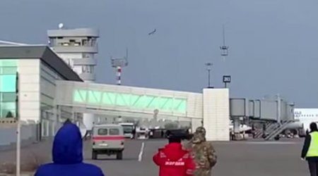 Qəza Aktau aeroportunun bir neçə kilometrliyində qeydə alınıb – YENİ VİDEO