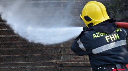 Xaçmazda dörd otaqlı evdə YANĞIN