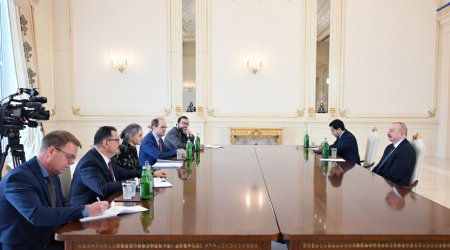 İlham Əliyev Avropa İttifaqının xüsusi nümayəndəsini qəbul edib