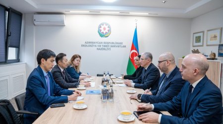 Asiyada Qarşılıqlı Fəaliyyət və Etimad Tədbirləri üzrə Müşavirənin Baş katibi ilə görüş KEÇİRİLDİ