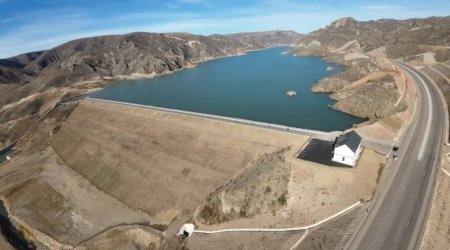 Laçın rayonunda Zabuxçay su anbarının tikintisi başa çatdırıldı