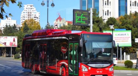 DİQQƏT! Bakıda bu avtobusların hərəkət sxemi dəyişdirilir