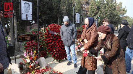 AZAL təyyarəsində həlak olanların 40 mərasimi keçirilir - FOTOREPORTAJ
