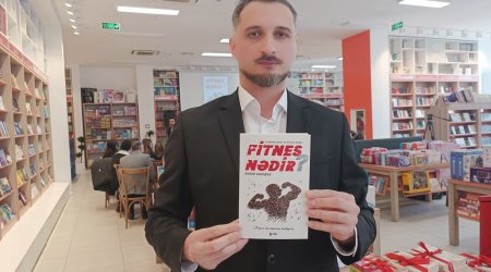 Əkbər Kərimovun müəllifi olduğu ilk fitnes kitabı təqdim edildi – FOTO