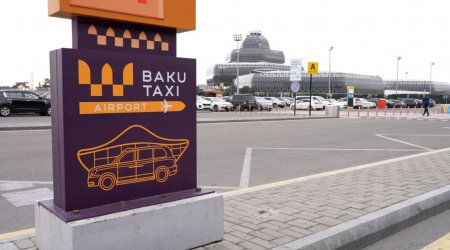Aeroport ərazisində qanunsuz taksi fəaliyyəti göstərən şəxslər SAXLANILDI - FOTO