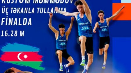 Atletimiz Avropa çempionatının FİNALINDA