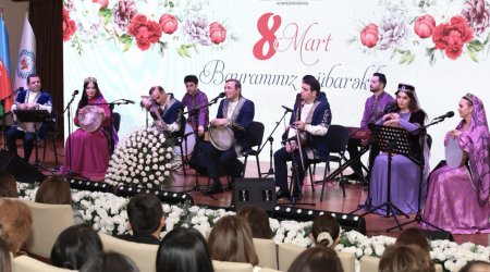 AHİK “8 Mart” münasibətilə "Muğamın sehrli dünyası" adlı konsert TƏŞKİL ETDİ - FOTO