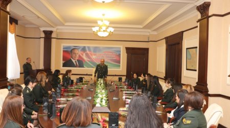 Hərbi Prokurorluqda Beynəlxalq Qadınlar Günü QEYD OLUNDU – FOTO