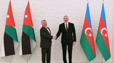 İordaniyanın Kralı Azərbaycan Prezidentini TƏBRİK EDİB