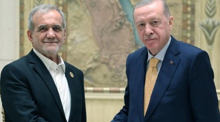 Ərdoğan Pezeşkianı təbrik etdi