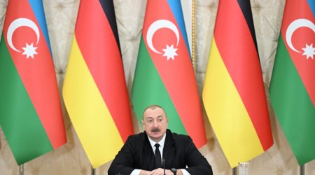 Prezident: “Ermənistanı “sülh göyərçini” kimi təqdim etməyə çalışırlar” - VİDEO