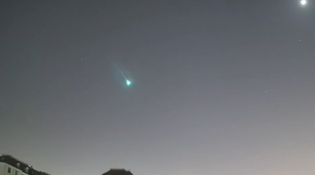Səmada meteor göründü - ANBAAN VİDEO