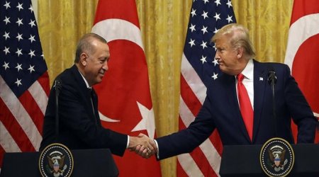 Tramp yenə Ərdoğanı təriflədi: “Çox güclü və ağıllı adamdır” - VİDEO
