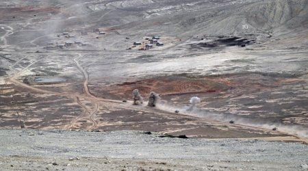Ordumuzda döyüş atışlı taktiki təlim keçirildi - FOTO/VİDEO