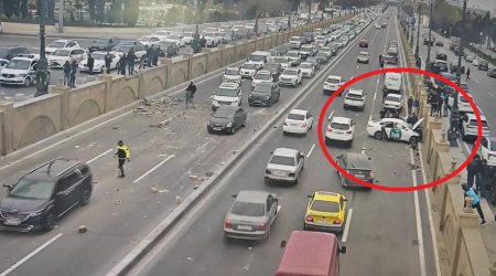 SON DƏQİQƏ! Bakıda “Bolt” sürücüsü ağır qəza törətdi – FOTO