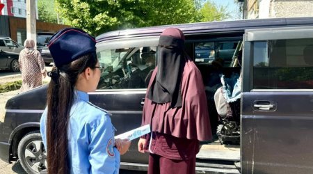 Niqablı qadınlara qarşı REYDLƏR BAŞLADI – 400 manat CƏRİMƏ