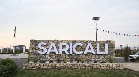 Sarıcalı kəndinə növbəti köç karvanı yola salındı