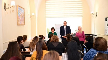 Attestasiyanın müəyyən etdiyi ehtiyaclara uyğun təlimlərə BAŞLANILIR - FOTO