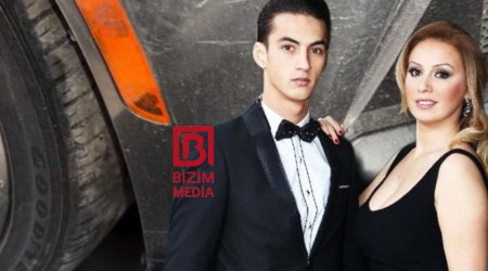 Rozanın oğlunun maşınını vurub qaçdılar - VİDEO