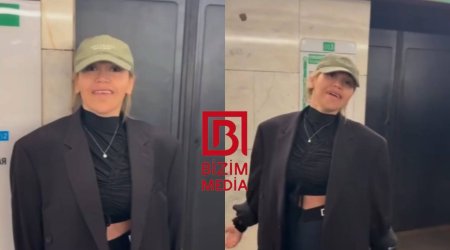Rəqsanə: “Pulum yoxdur, metroya minmişəm” - VİDEO