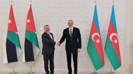 Azərbaycan Prezidentindən İordaniya kralına TƏBRİK