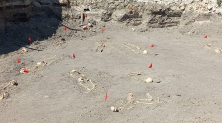 Ağdərənin Sırxavənd kəndində sümük qalıqları aşkarlandı
