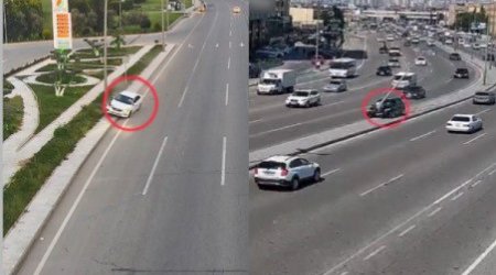 Sükan arxasında telefondan istifadə edən sürücülər ağır qəza törətdilər – ANBAAN VİDEO