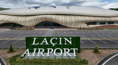 Laçın Beynəlxalq Hava Limanından FOTOLAR