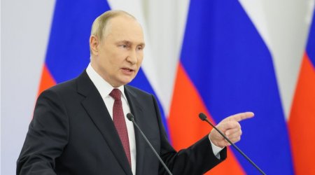 Putin: “Kiyev rejimi terror təşkilatına çevrilir” - VİDEO