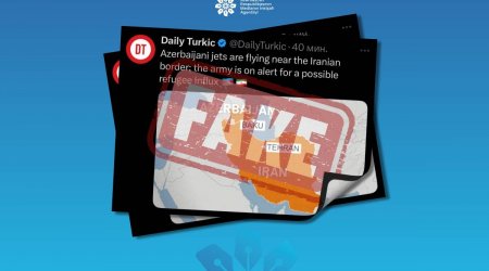 MEDİA: “Hərbi təyyarələrimizin İranla sərhəddə uçması xəbərləri saxtadır”