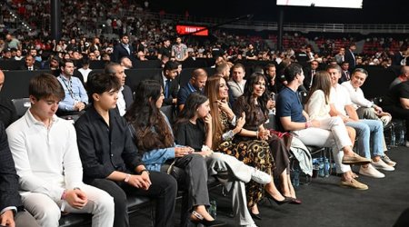Gecəki döyüşləri onlar da izlədi - FOTO