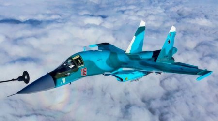 Rusiyanın "Su-34" qırıcıları məhv edildi