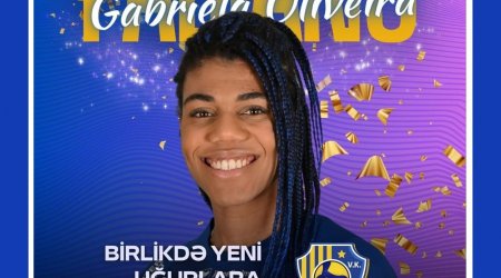 “Gəncə”də braziliyalı voleybolçu