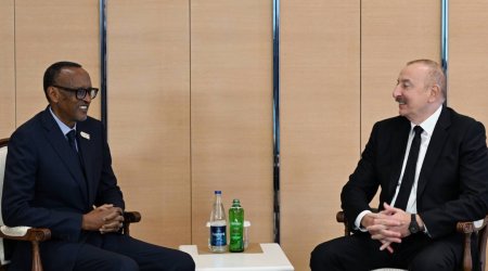 İlham Əliyevdən ruandalı həmkarına: “Bakıdakı görüşümüzü xoş təəssüratlarla xatırlayıram”