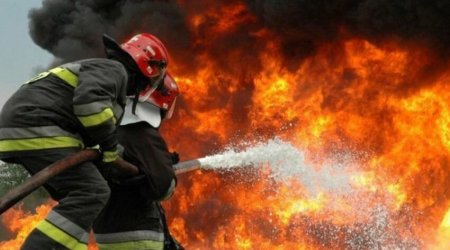 “20 yanvar” metrosu yaxınlığındakı yanğın SÖNDÜRÜLDÜ