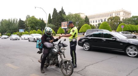 Yol polisindən skuter, moped və velosiped sürücülərinə ÇAĞIRIŞ