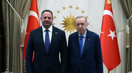 Ərdoğan Ukraynanın nümayəndə heyəti ilə GÖRÜŞDÜ