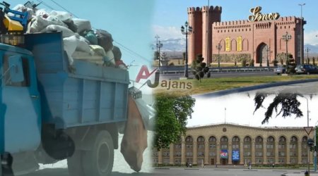 Gəncədə acınacaqlı mənzərə: Dağılan yollar, quruyan ağaclar – VİDEO