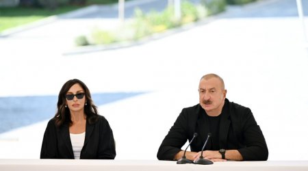 Prezident: “İndi Gəncəyə Kəlbəcərdən 1 saat yarıma gedəcəksiniz” - VİDEO