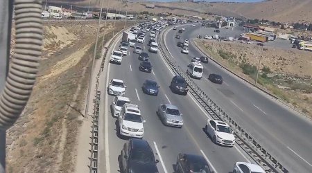 "Sədərək"dəki yanğın Kənar Dairəvi yolda SIXLIQ YARATDI