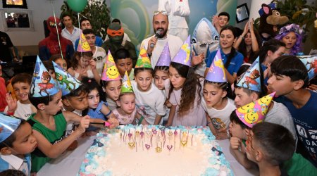 Mehriban Əliyevadan doğum günündə uşaqlara SÜRPRİZ - FOTO