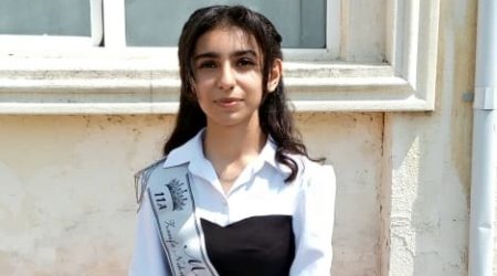 Cənub bölgəsinin qız məzunu Hərbi İnstituta qəbul olundu