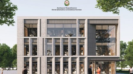 Xankəndidə inşa olunacaq Regional Memarlıq və Şəhərsalma Baş İdarəsinin binası belə görünəcək – FOTO