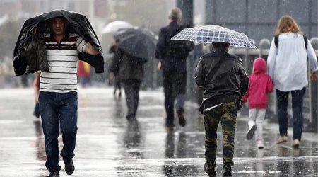 BU GÜNÜN HAVASI - Güclü leysan yağacaq, dolu düşəcək