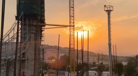 Yeni Şuşa məscidi belə inşa olunur – FOTO/VİDEO