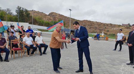 Xanyurdu kəndində 15 ailəyə evlərinin açarları təqdim olundu – FOTO